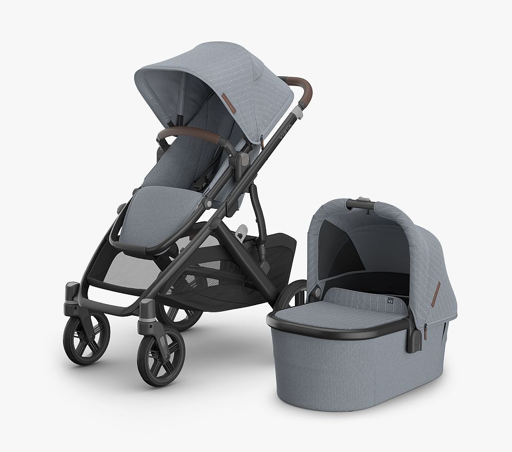 pbk x UPPAbaby(R) Vista(R) V3 Stroller and Bassinet, Paige | Pottery Barn Kids