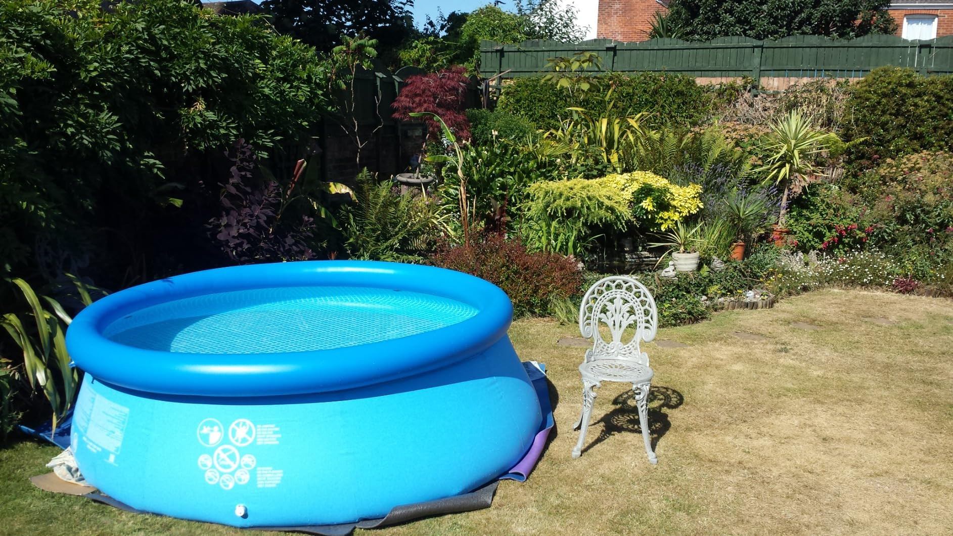 Intex 6ft x 20in Easy Set Swimming Pool #28101, Blue | Amazon (UK)