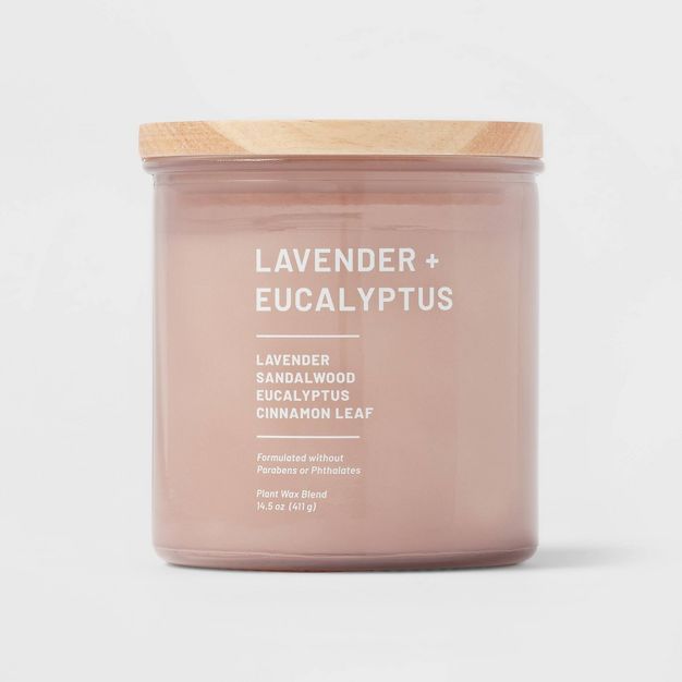 14.5oz Glass Jar Lavender and Eucalyptus Candle - Project 62&#8482; | Target