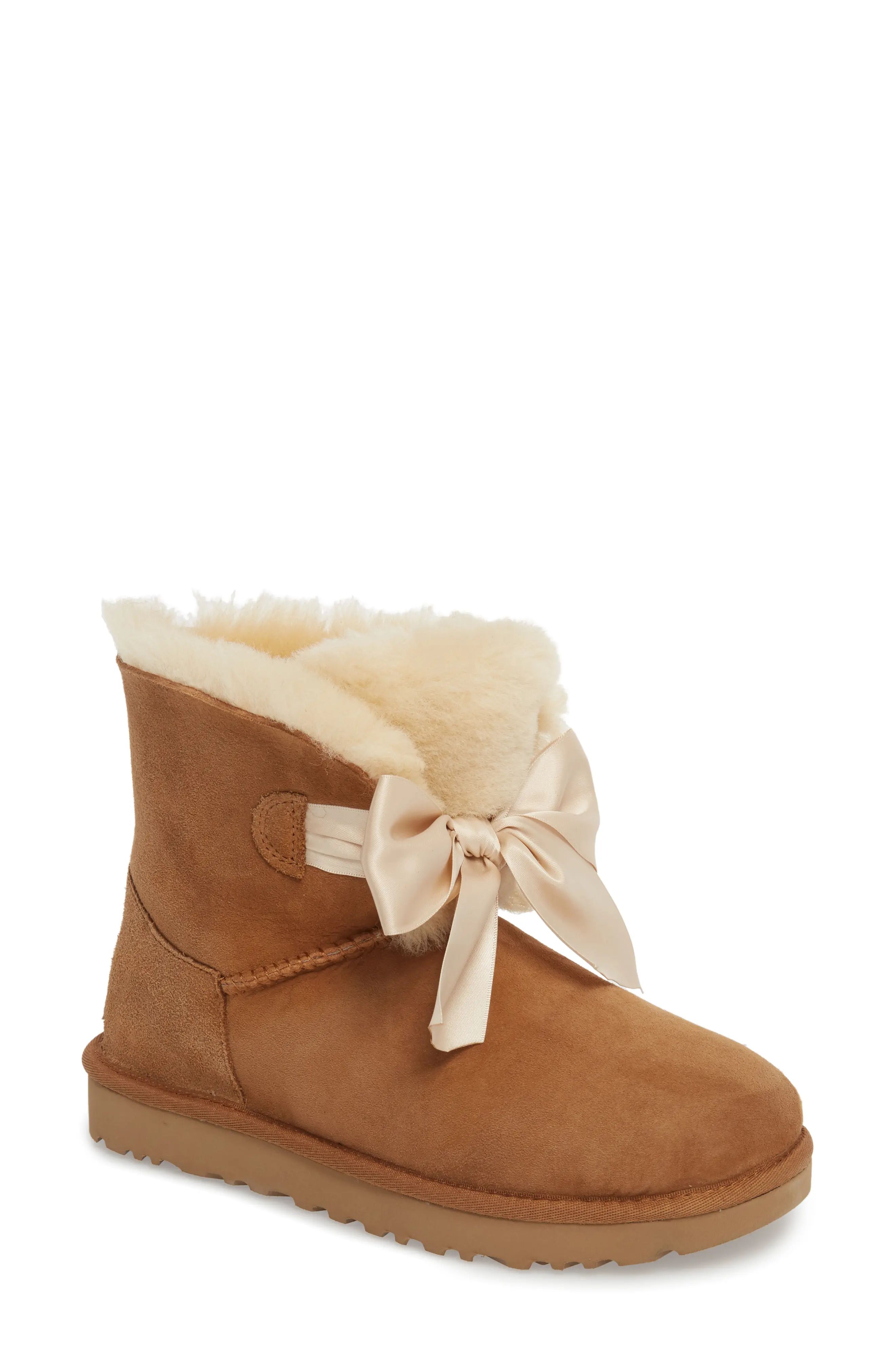 UGG® Mini Gita Bow Boot (Women) | Nordstrom