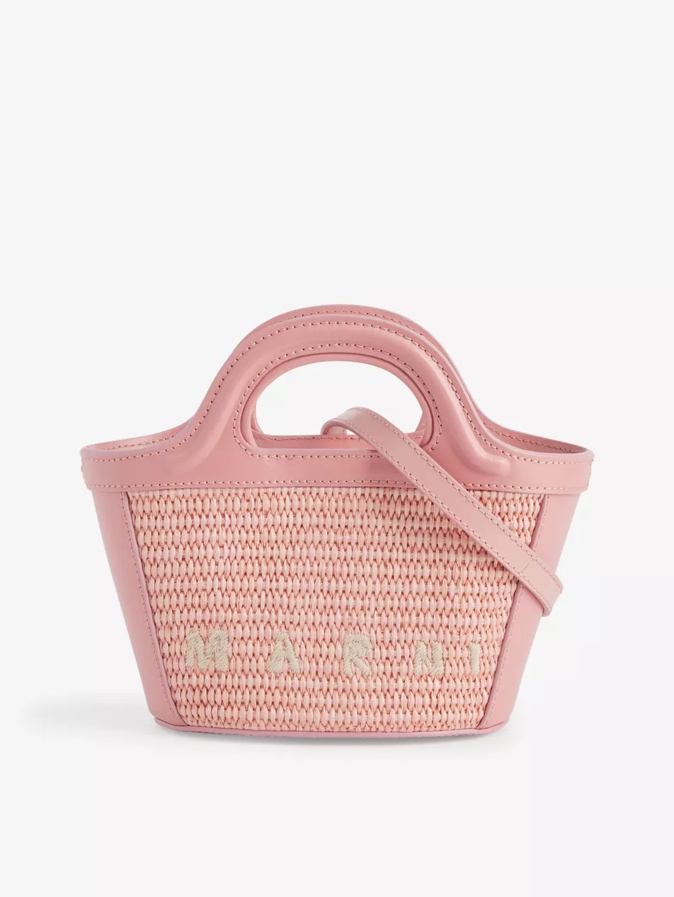 Tropicalia micro leather cross-body bag | Selfridges