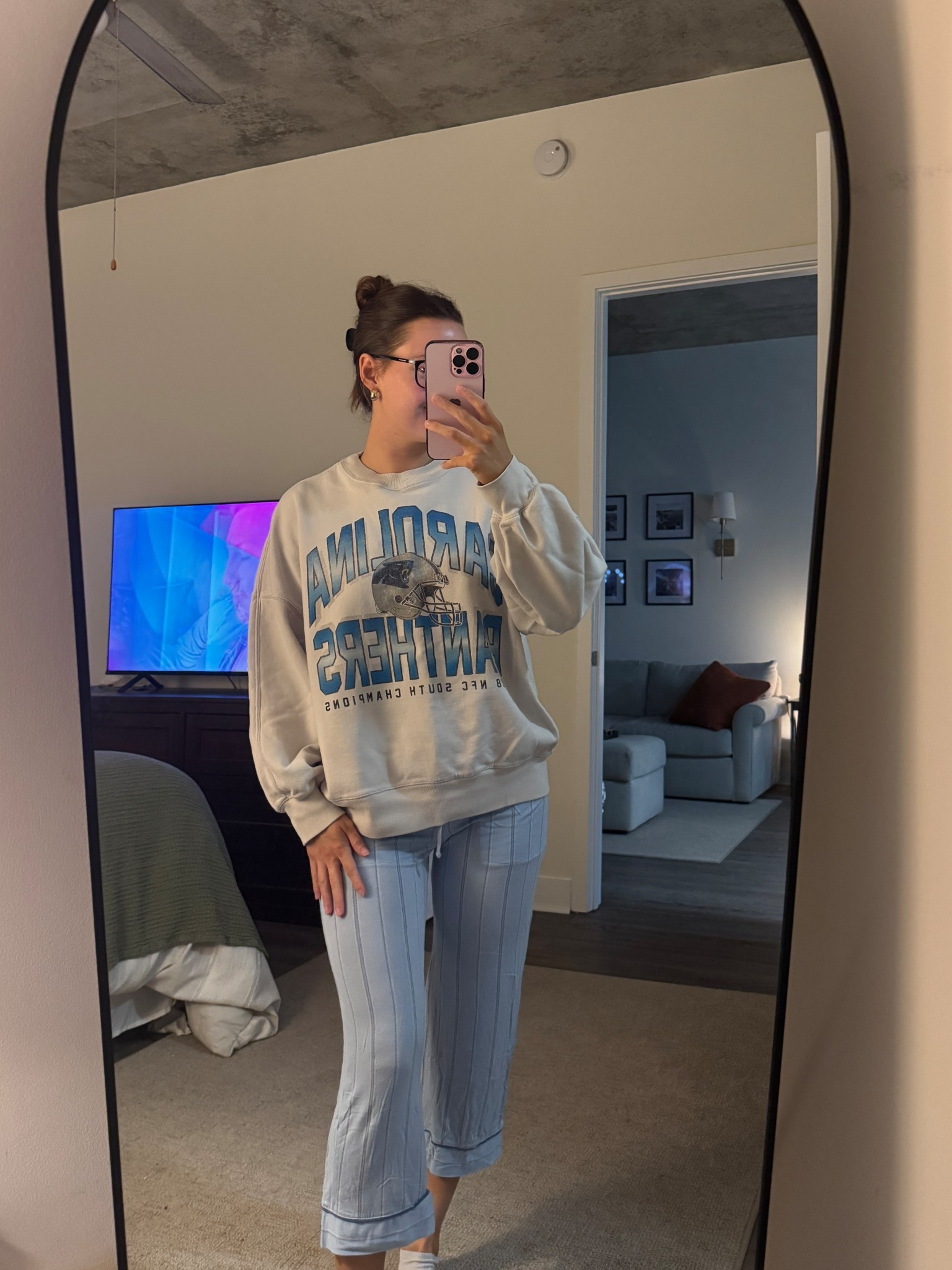 Cozy Pajamas 💙 #Abercrombiepartner 

#LTKSeasonal #LTKSpringSale #LTKootd