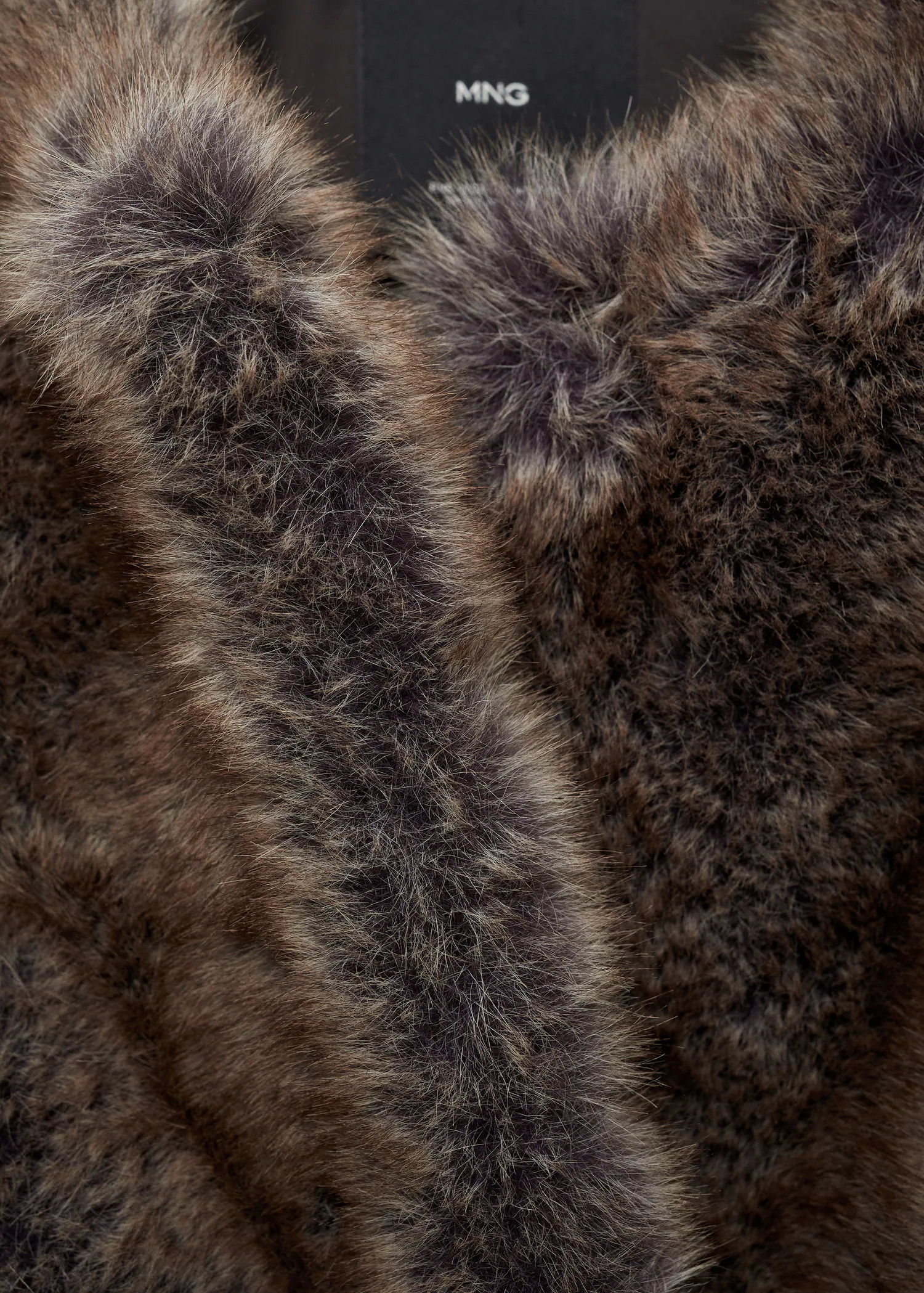 Fur effect jacket - Women | MANGO United Kingdom | MANGO (UK)