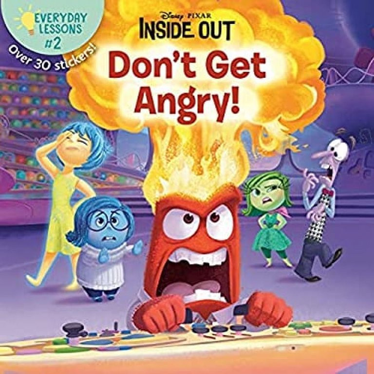 Pictureback(R): Everyday Lessons #2: Don't Get Angry! (Disney/Pixar Inside Out) (Paperback) | Walmart (US)