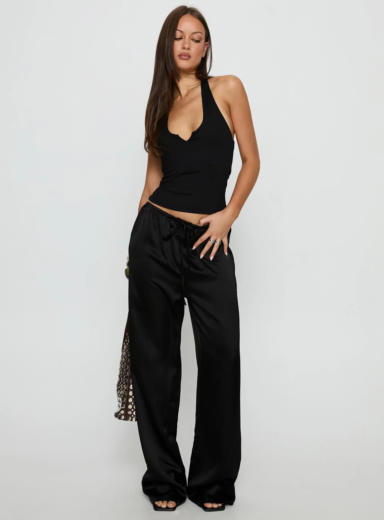 Soulstar Satin Pants Black | Princess Polly US