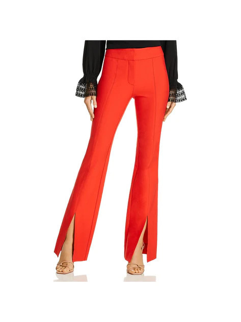 Womens Flare Side Slit Wide Leg Pants | Shop Premium Outlets