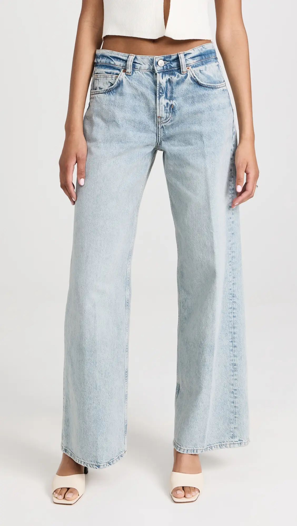 Reformation Cary Low Rise Slouchy Wide Leg Jeans | Shopbop | Shopbop