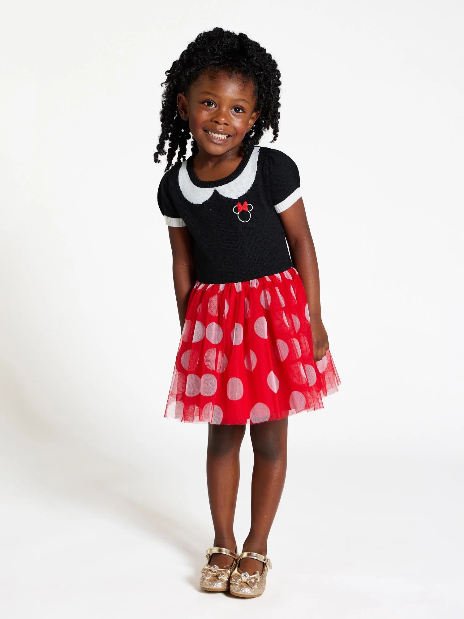 Disney Toddler Girls Minnie Mouse Cosplay Dress, Sizes 12M-5T | Walmart (US)