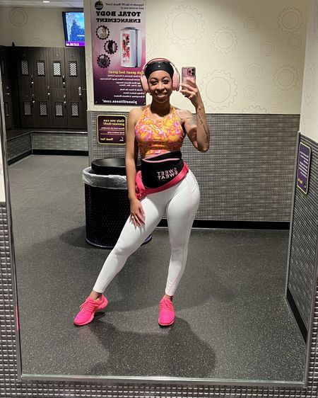 Completed my morning workout! I’m in a size medium on top and bottoms here. 

My top color is sold out but it’s a full support.

My headphones aren’t the highest quality but they get the job done.

#LTKfitness #LTKActive #LTKshoecrush
