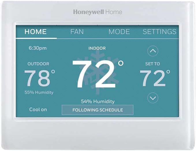 Honeywell Home RTH9600WF Smart Color Thermostat Energy Star Wi-Fi Programmable Touchscreen Alexa ... | Amazon (US)