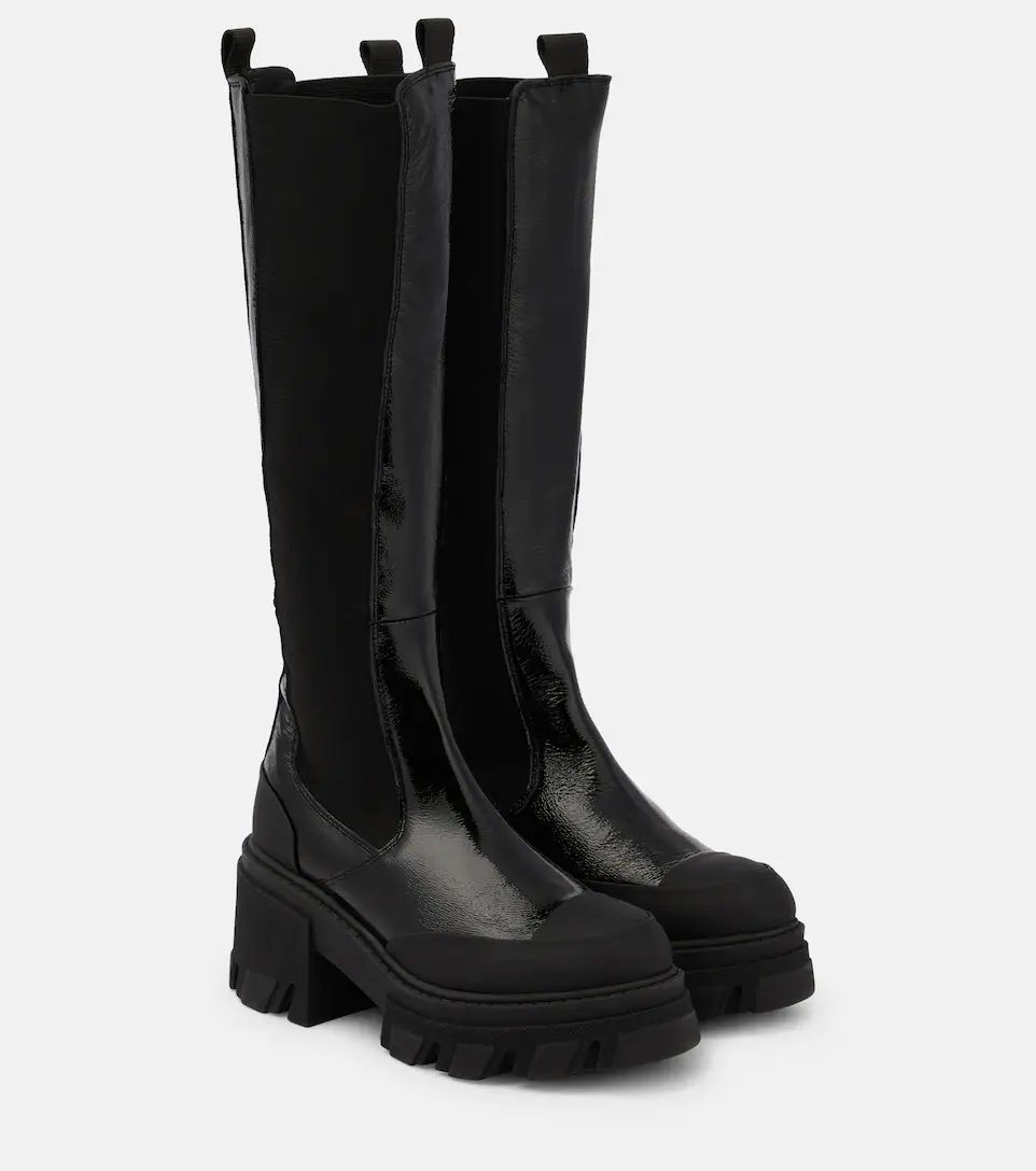 Knee-high leather Chelsea boots | Mytheresa (US/CA)