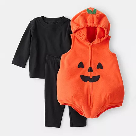 Baby Unisex 3-pc. Costume, 6-9 Months, Orange | JCPenney