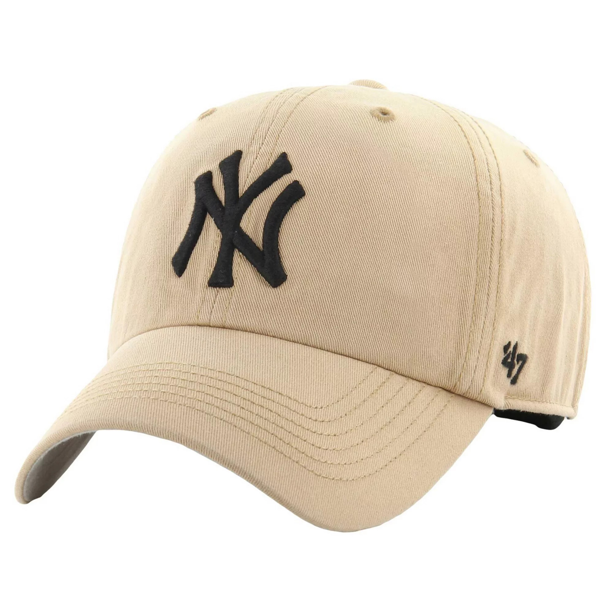 Men's '47 Khaki New York Yankees Dusted Franchise Fitted Hat | Kohl's