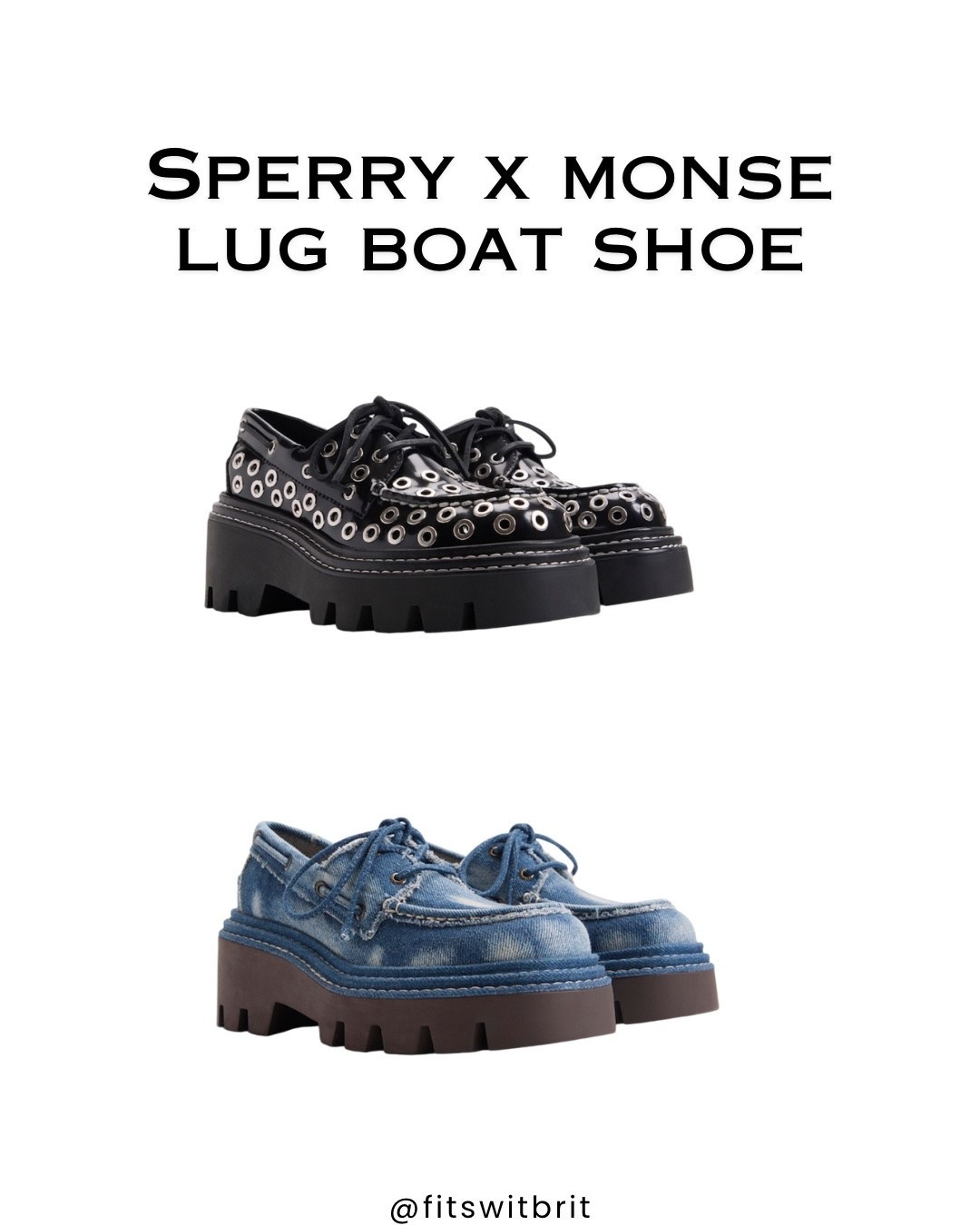 Women’s Sperry x Monse Lug Boat Shoe