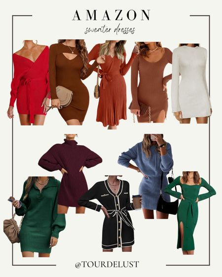 Winter Outfit, sweater dresses, Amazon sweater dresses 

#LTKstyletip #LTKfindsunder50
