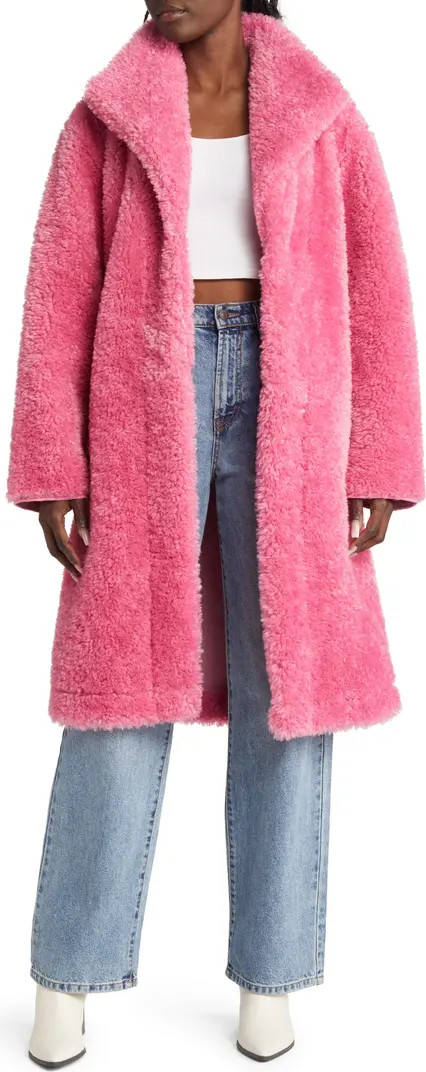 Lulus Too Fab for You Faux Fur Coat | Nordstrom | Nordstrom
