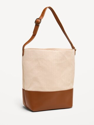 Large Preppy Bucket Bag | Old Navy (US)