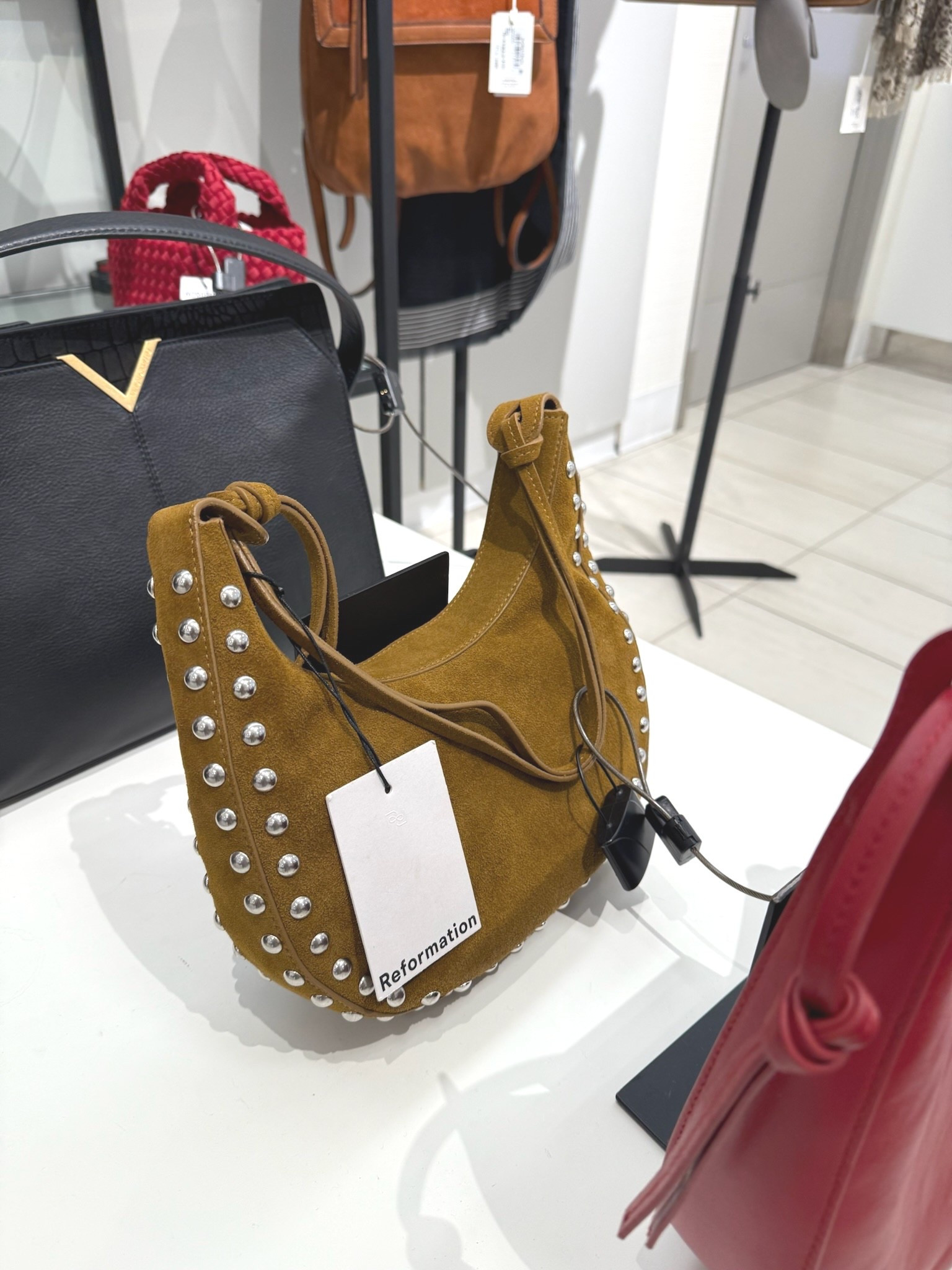 I love the studs on this suede handbag! It is so trendy and edgy and perfect for fall! I really like the color and that it will elevate any outfit for fall. Suede is the fabric of the season and this bag is perfect. Linking it and some similar options⬆️

#Itkcreator #Itkfinds
#Itkwatchnow #nordstrom #nordstromfinds #handbag #suede #suedehandbag #fall #fallfashion #fallhandbag

#LTKootd #LTKStyleTip #LTKItBag