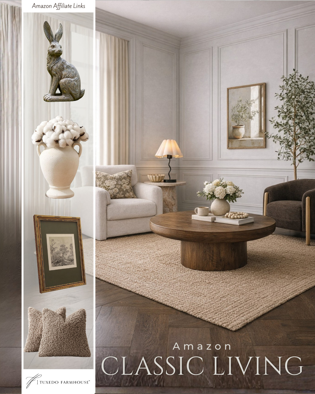 Amazon - Classic Living

Spruce up your living space with these stylish and cozy home decor items. From cozy pillows to elegant art, find the perfect pieces to elevate your home. #HomeDecor

Seasonal, home decor, accent chairs, rugs, wall art, frames, pillows, lamps, baskets, candles, books, coffee tables, ottomans, trays, bowls, consoles, accent tables
 

 #LTKSeasonal #LTKHome