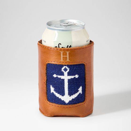 Smathers &amp; Branson Needlepoint Can Cooler | Mark and Graham