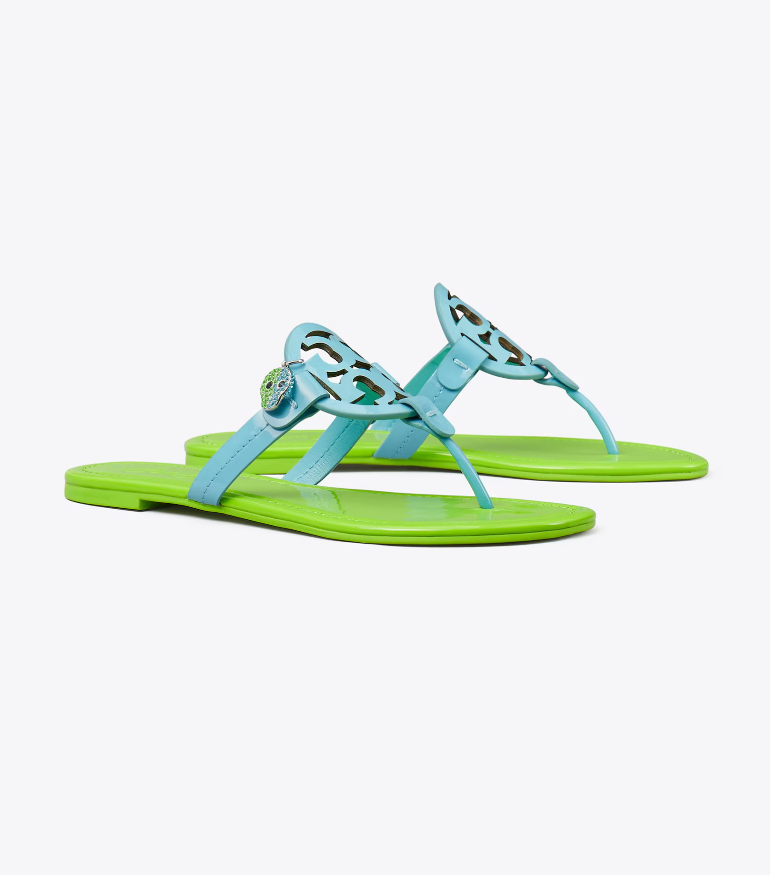 TB x BonBon Miller Patent Charm Sandal: Women's Designer Sandals | Tory Burch | Tory Burch (US)