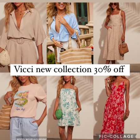 Vicci collection perfect vacay outfits 30% off code BESTIE30 summer outfit, summer style, vacation, Europe 

#LTKSaleAlert #LTKFindsUnder50 #LTKStyleTip
