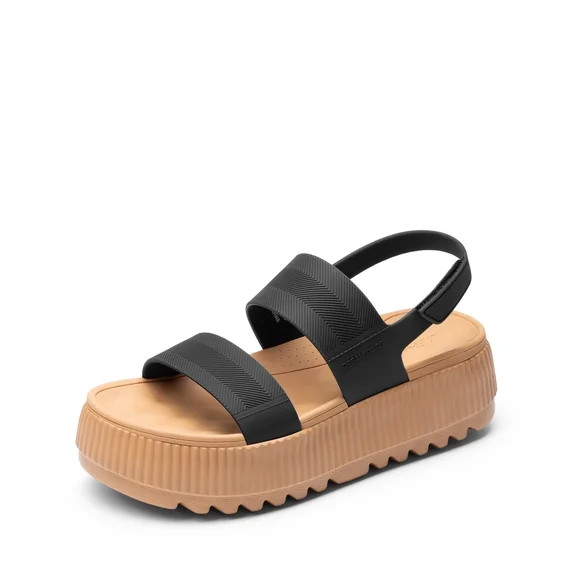 DREAM PAIRS Women's Platform Water Sandals Adjustable Lightweight Waterproof Summer Beach Wedge C... | Walmart (US)