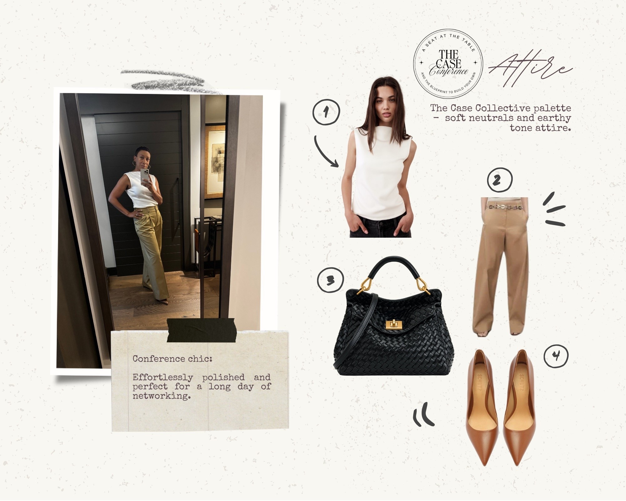 Conference chic ✨ Wore this look to The Case Conference in Atlanta — effortlessly polished and perfect for long days of networking and style spotting. My top is from Banana Republic, pumps from Schutz, and the tailored pants are Zara (linked similar since they’re sold out).

#LTKStyleTip #LTKSaleAlert