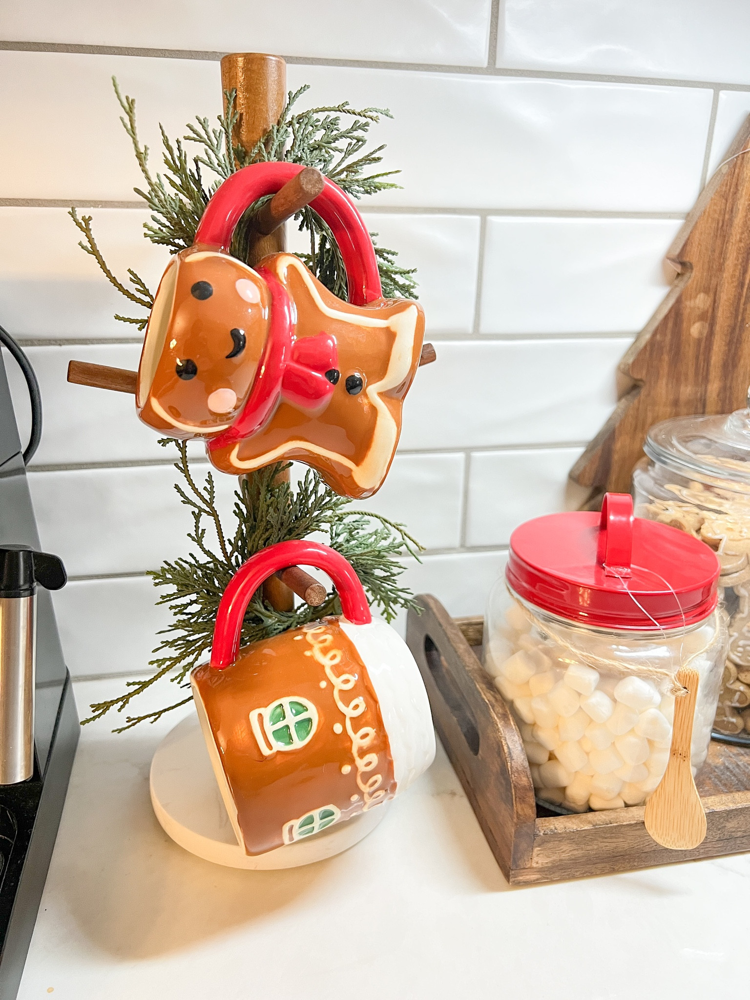 How cute are these mini Christmas mugs.  I chose the gingerbread cookie and house one🎄✨❤️

#LTKhome #LTKHoliday #LTKSeasonal