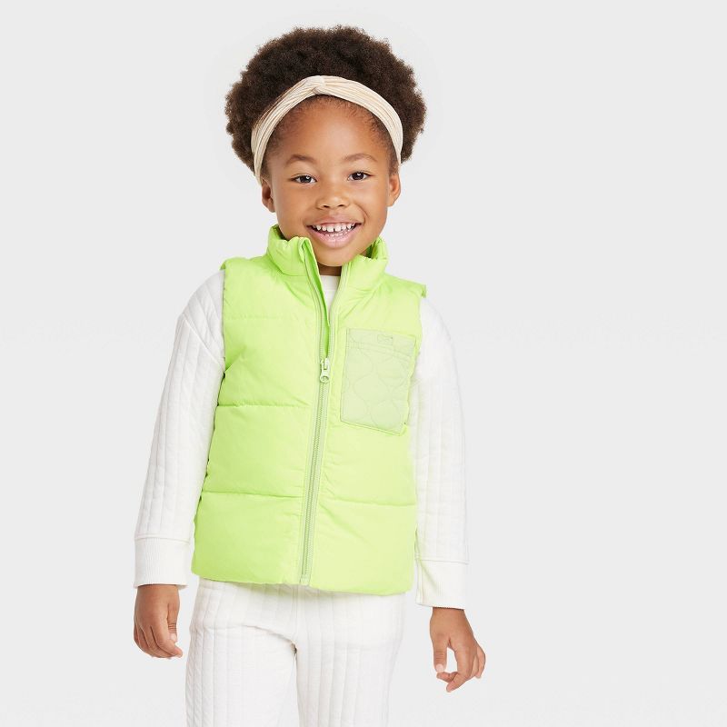 Toddler Girls' Puffer Jacket - Cat & Jack™ | Target