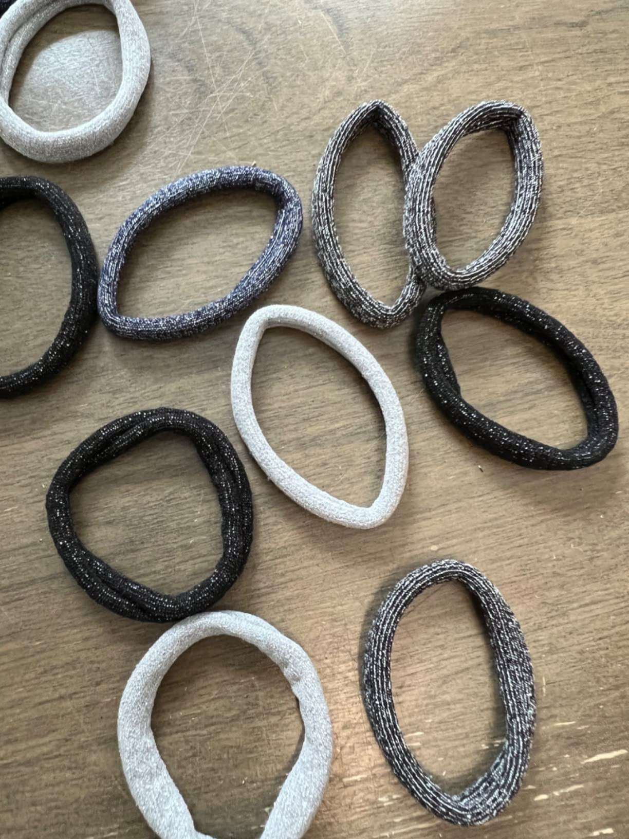 Kitsch Elastic Hair Ties for Women - Hair Rubber Bands & Ponytail Holders | Hair Ties No Damage |... | Amazon (US)