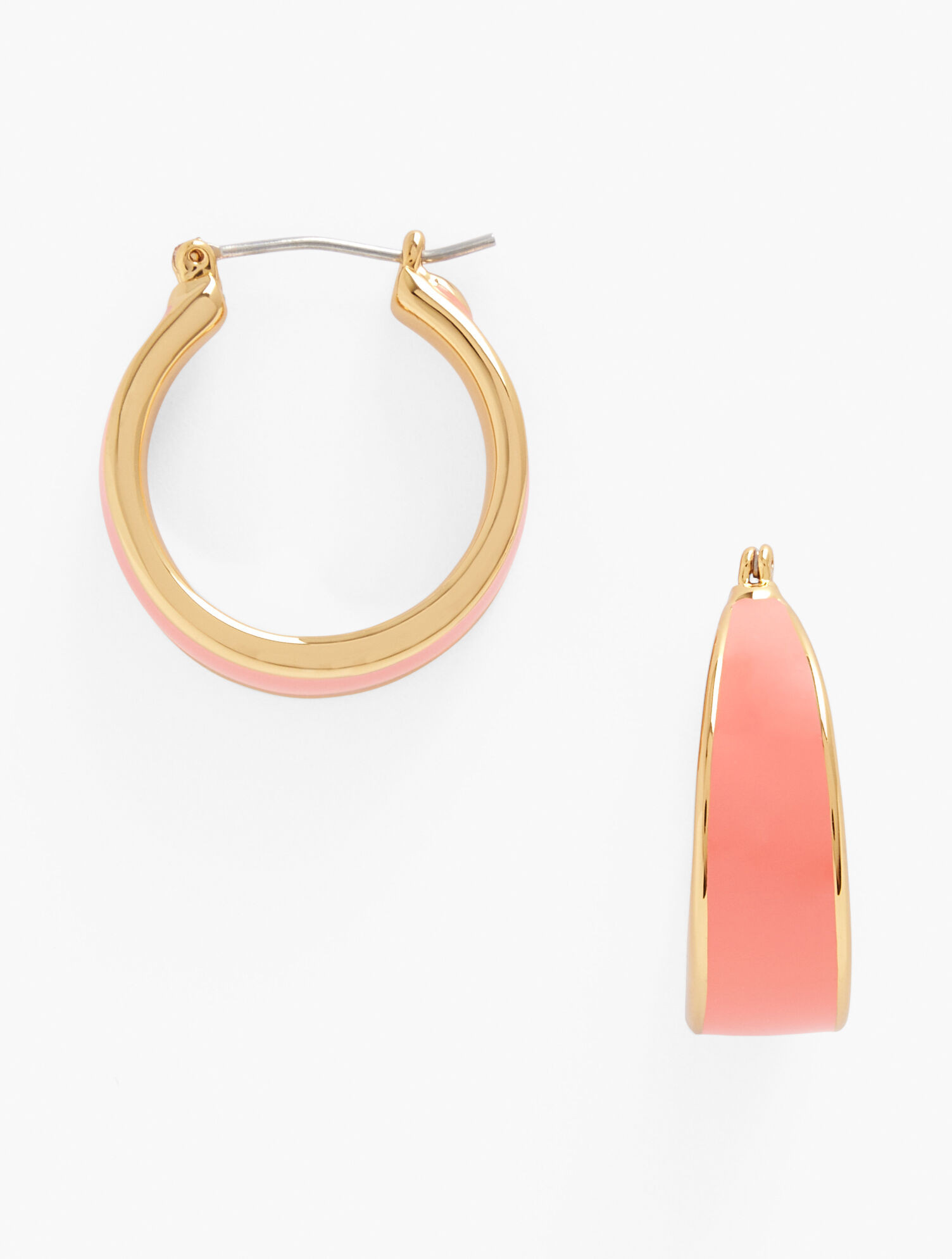 Candy Coated Classic Hoop Earrings | Talbots