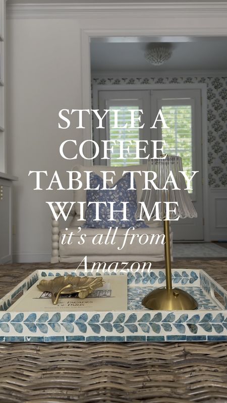 Let’s decorate a coffee table tray together! It’s all from Amazon 🤍

We all loved the pearl inlay lazy Susan so much that I had to check out the tray. Spoiler alert… it’s just as good! I mean… the details 🤩

Amazon Finds | Amazon Home | Preppy | Grandmillennial | Home Decor | Coffee Table Styling 

#LTKVideo #LTKhome #LTKfindsunder50