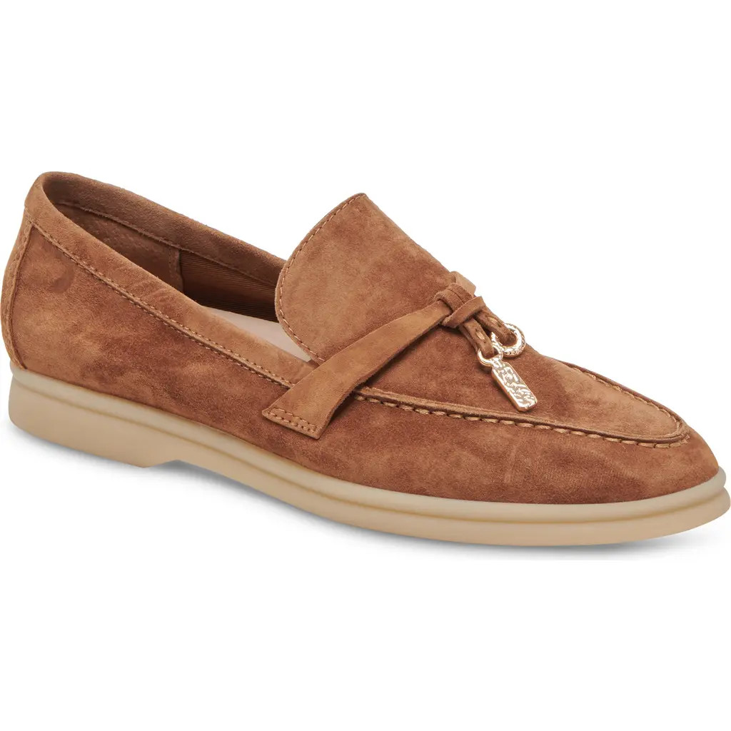 Dolce Vita Lonzo Loafer in Brown Suede at Nordstrom Rack, Size 7.5 | Nordstrom Rack