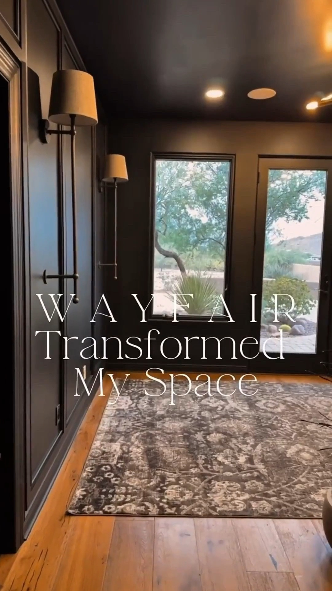 Throw back to when Wayfair transformed my space! With this stunning solid wood console table. 🤩 It’s warm, elegant, and styled with oversized modern art, chic wall sconces, and natural twig branches. All the elements come together for a truly elevated look. 🤎 
#wayfair #wayfairhome #wayfairdecor #consoletabledecor #entrywaydecor #homedecorinspo #modernhome #interiordesign #homestylingideas 

#summerthompsonstyle

#LTKHome #LTKvlog #LTKdayinmylife