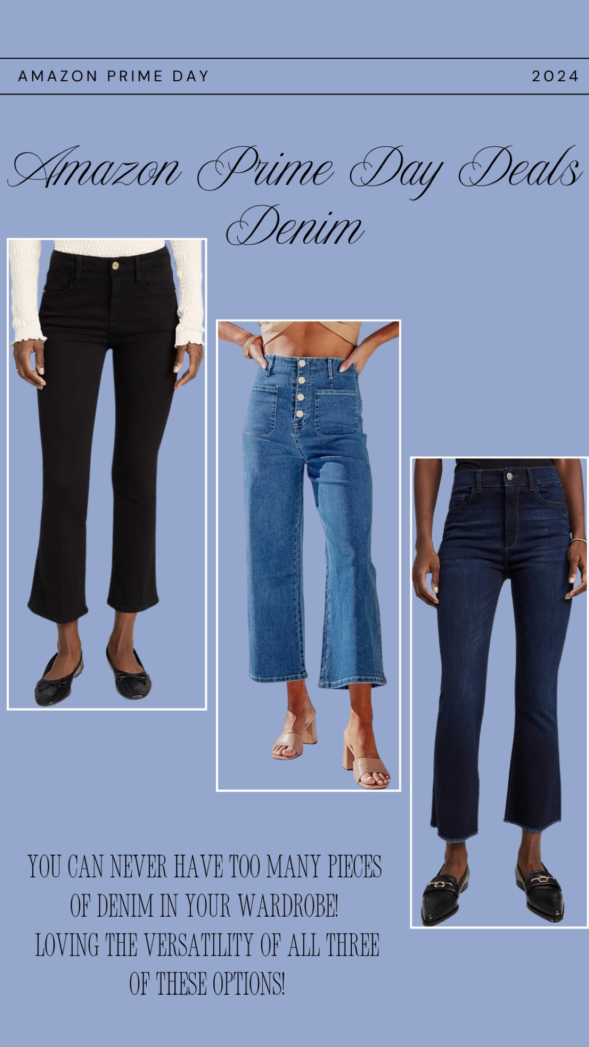 These denim deals are too good to pass up! All 3 are perfect additions to your wardrobe!

Fit4Janine, Amazon, Prime Day

#LTKxPrimeDay #LTKStyleTip #LTKSeasonal