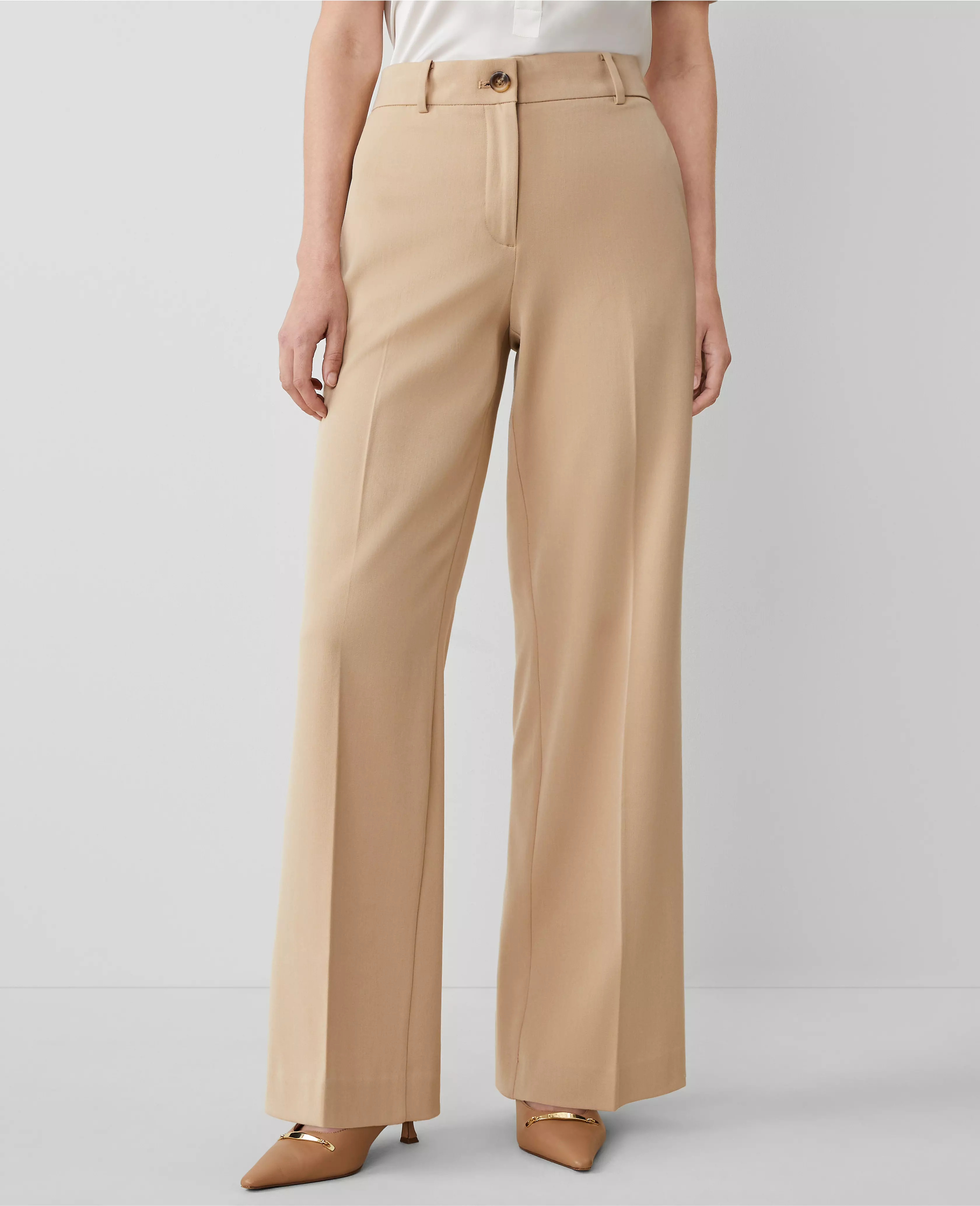 The Perfect Wide Leg Pant - Curvy Fit | Ann Taylor (US)