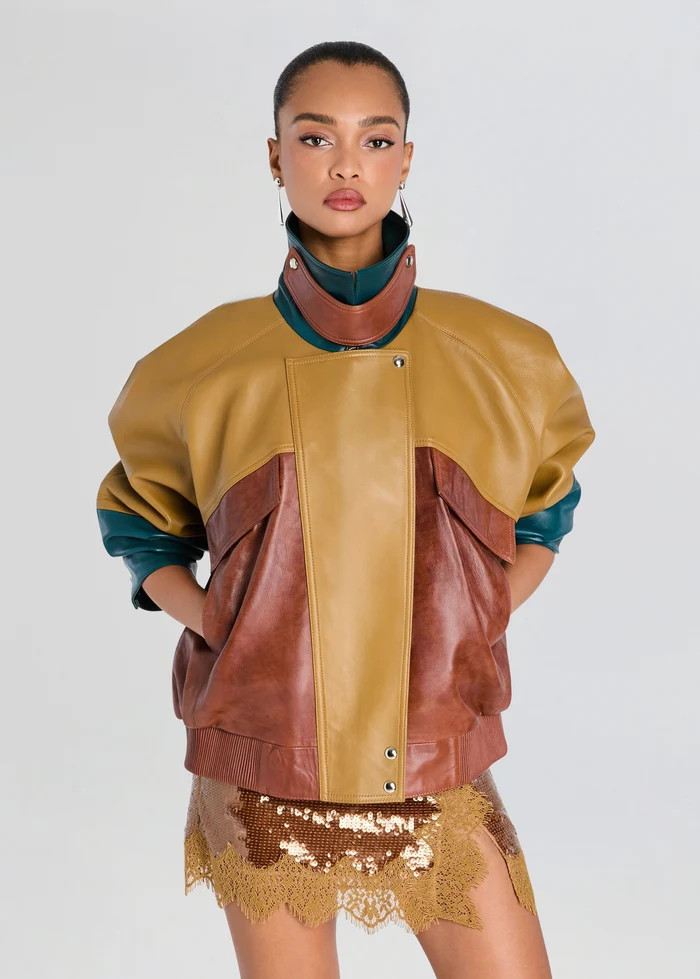 Sylvana Leather Jacket | Retrofete