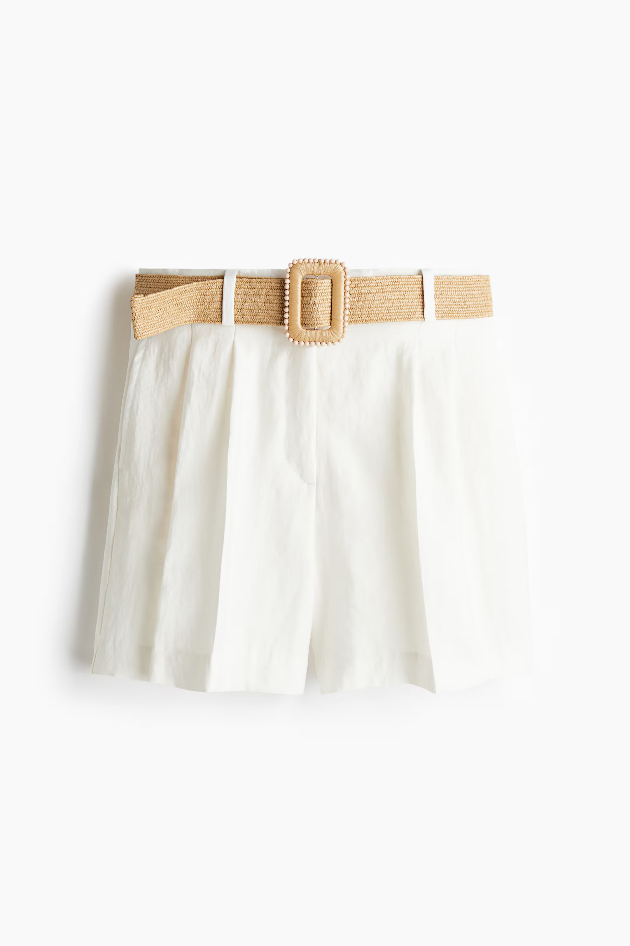 Belted Twill Shorts | H&M (US + CA)