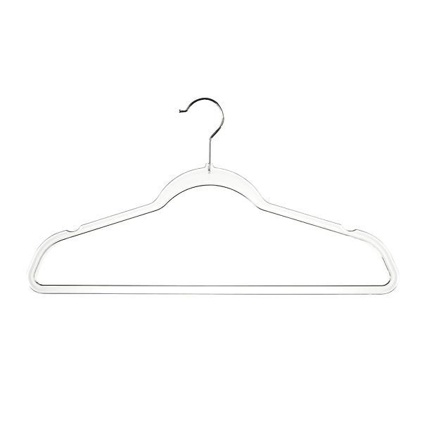 The Container Store Case of 120 Slim Suit Hanger Clear | The Container Store