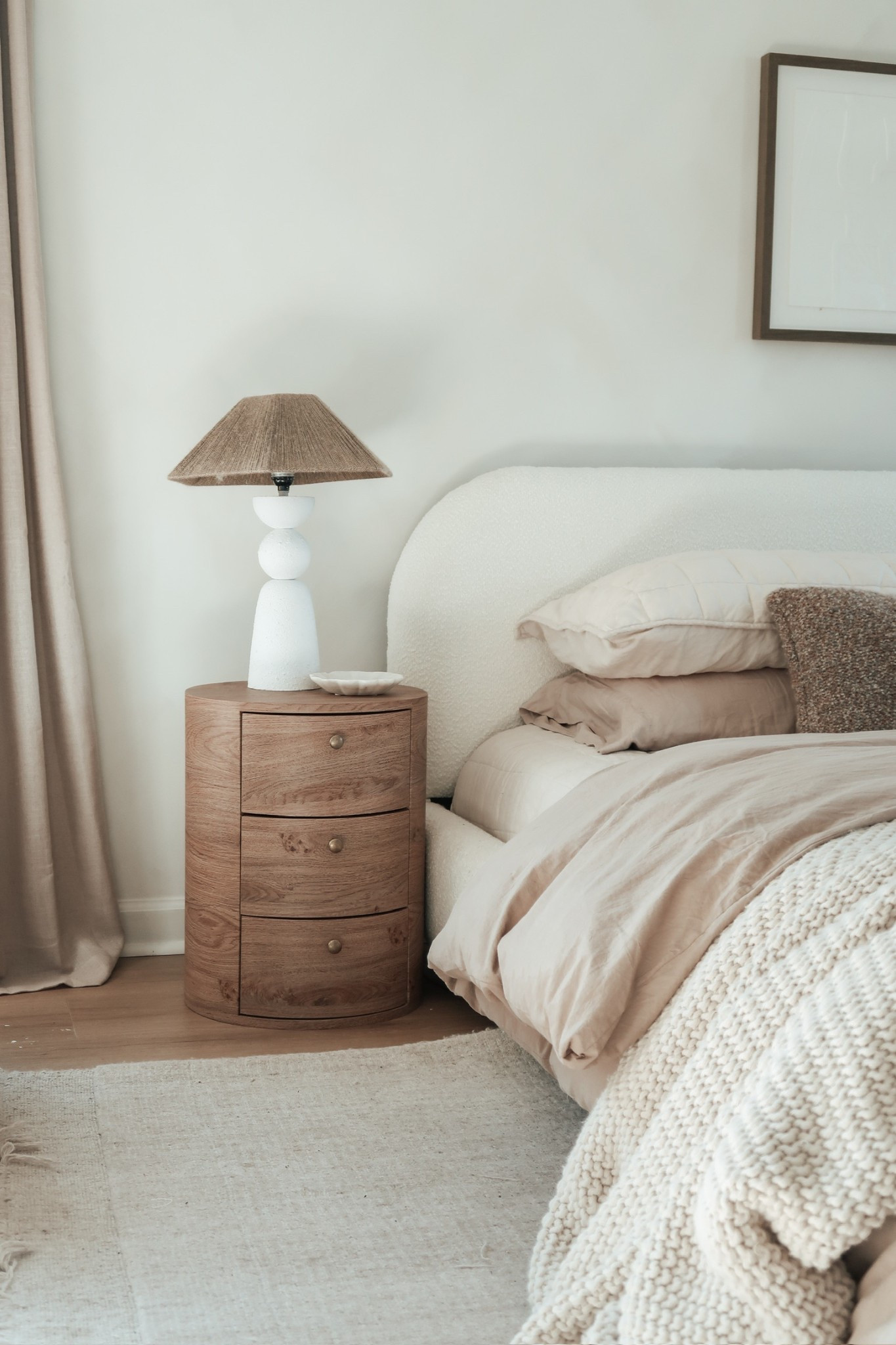 ✨ My favoriteeee bedroom find ✨ This affordable boucle king bed from Amazon is under $400 and such great quality! 🤍 No box spring needed, just a mattress, and you’re set. The perfect mix of modern, cozy, and budget-friendly—I’m obsessed! 😍 

#AffordableHomeDecor #AmazonHomeFinds #BoucleBed #BudgetFriendlyHome #ModernBedroom #HomeDecorOnABudget #NeutralBedroom #NoBoxSpringNeeded

#LTKSaleAlert #LTKStyleTip #LTKHome