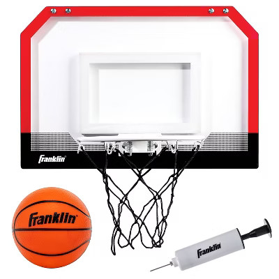 Franklin Sports Pro Hoops Basketball: Over Door Indoor Polycarbonate Backboard | Target