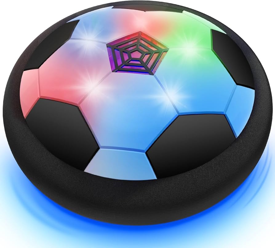 Toyk Boy Toys - LED Hover Soccer Ball - Air Power Training Ball Playing Football Indoor Outdoor G... | Amazon (US)