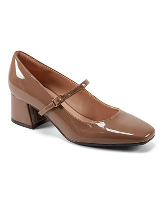 Women's Marlay eFlex Mary Jane Block Heel Pumps | Macy's