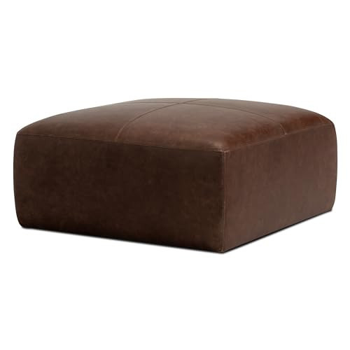 POLY & BARK Sequoia Ottoman in Chocolate Brown | Amazon (US)