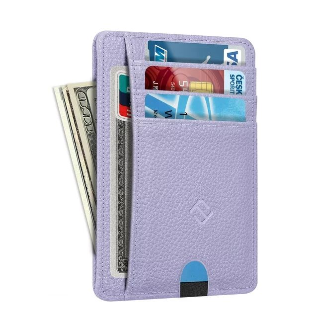 Fintie RFID Credit Card Holder Minimalist Card Cases & Money Organizers Front Pocket Wallet for M... | Walmart (US)