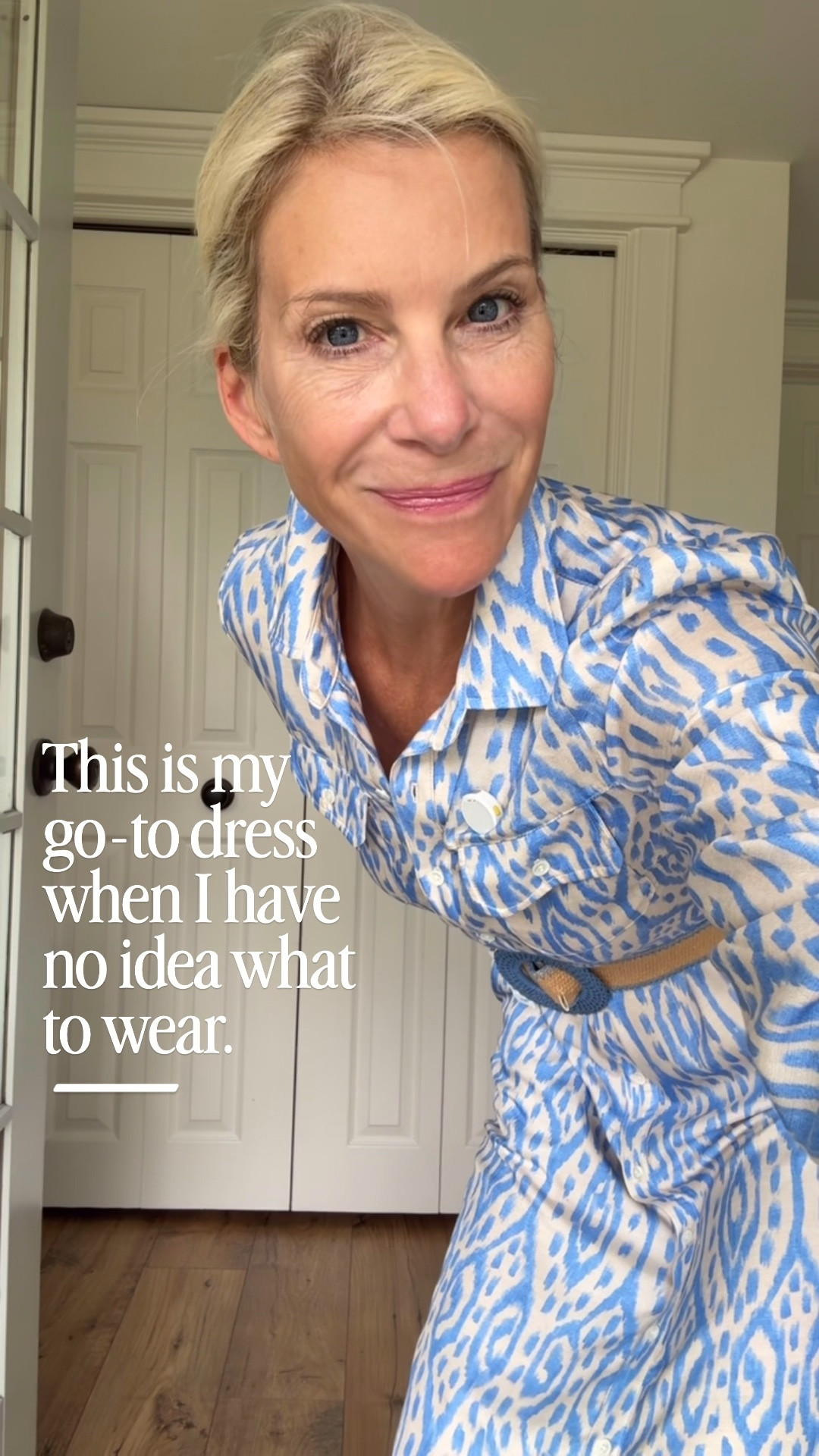 This is my go-to dress when I just don’t know what to wear! It’s easy, comfortable, has pockets, and comes with a little tie belt so you can wear it as-is or switch it up with your own belt. One of those pieces that makes getting dressed feel effortless!

👩‍💻 LTK PRO TIPS
❤️ Heart = Support my posts ;-)
🔖 Save = Get sale & restock alerts for the things you love!
📋 Lists = Keep favorites organized.
📲 Share = Send lists and products to a friend.
💬 Comment = Ask me anything, and I’ll answer. ;-)

#LTKootd #LTKSeasonal #LTKOver40