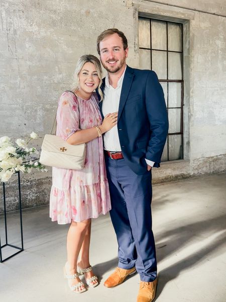 This dress is so beautiful! And such a great price! I’m wearing a medium! Brett looooves this suit from Amazon!! 

THEBLOOMINGNEST wedding guest summer cocktail semi formal floral Nordstrom rack 

#LTKMidsize #LTKSaleAlert #LTKSeasonal