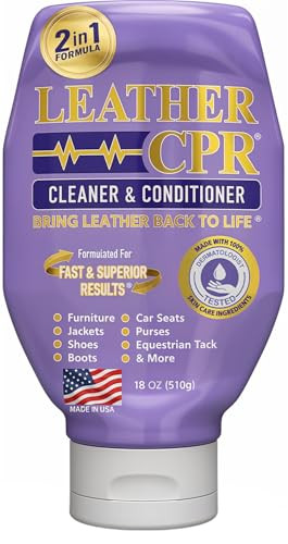 Leather CPR Cleaner & Conditioner 18oz - Cleans, Conditions, Restores & Protects Leather Furnitur... | Amazon (US)