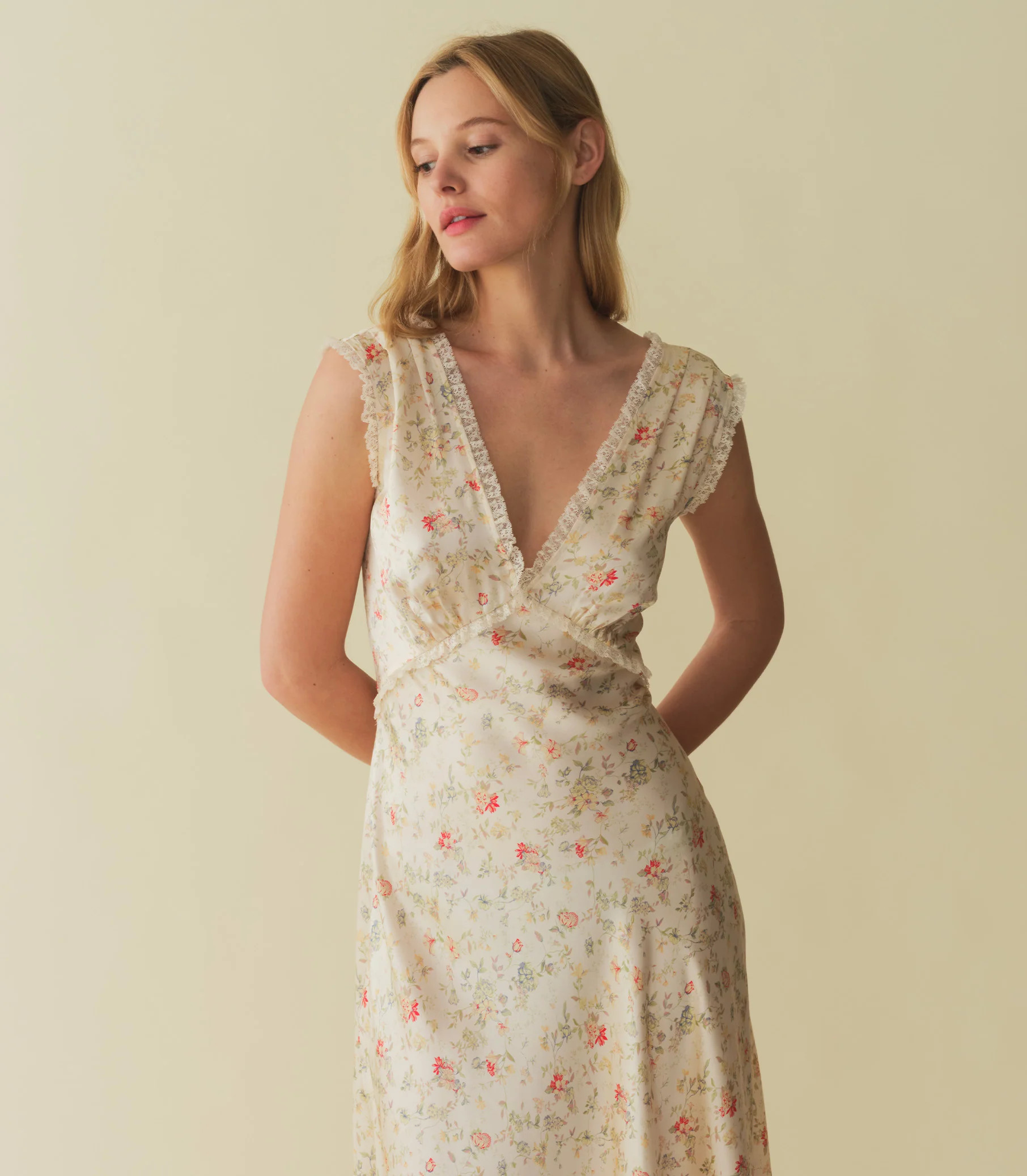 Tahlia Dress - Flowering Meadow | DÔEN | DOEN